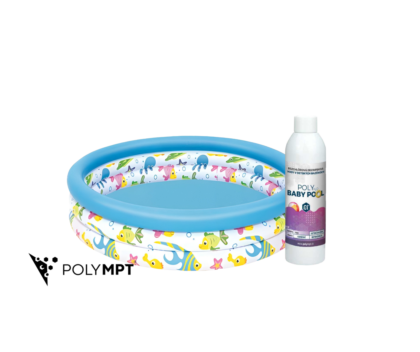 Dětský bazének s dezinfekcí Poly Baby Pool