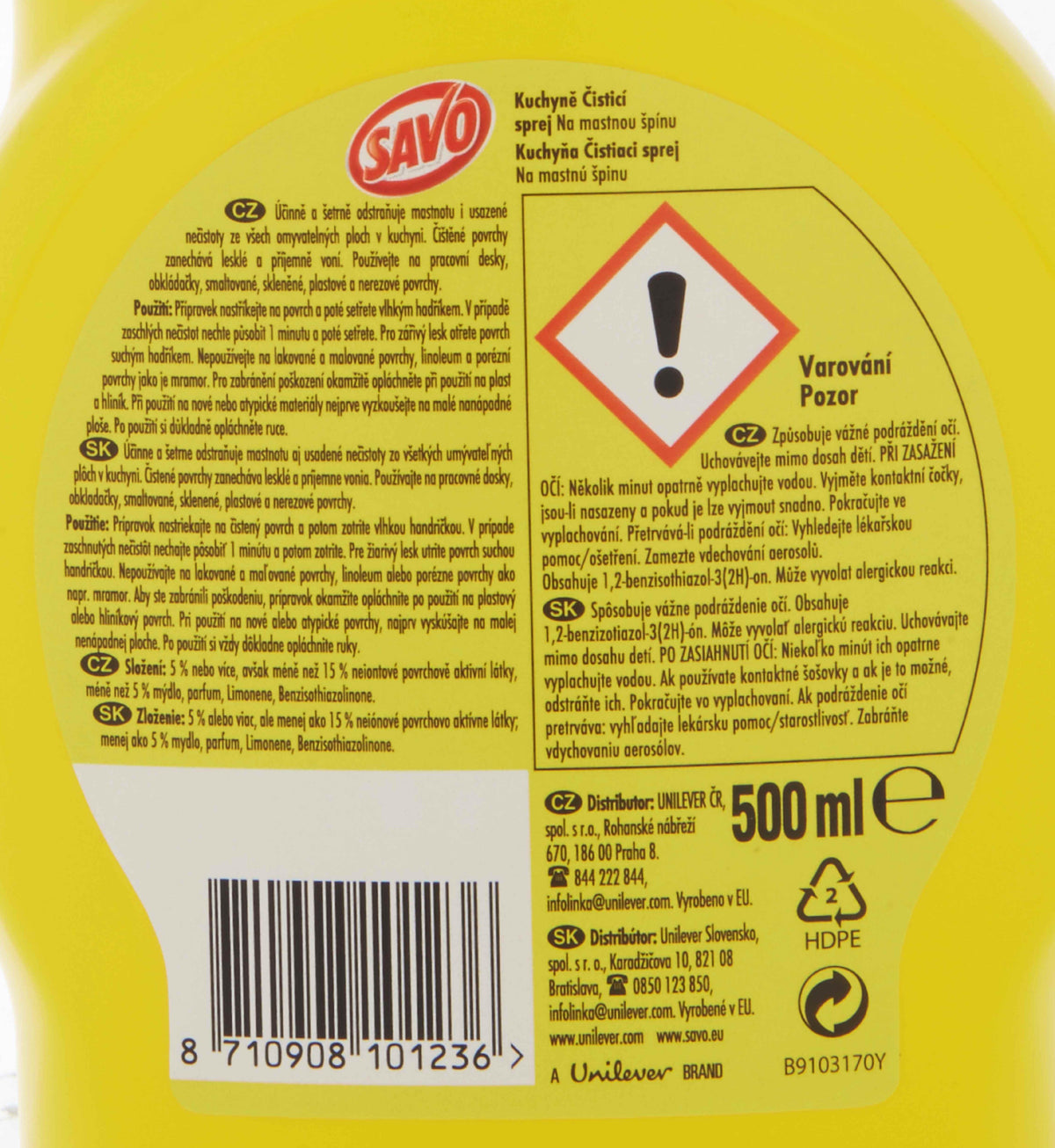 SAVO kuchyně mainstream sprej 500ml