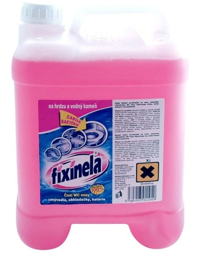 Fixinela kapalina čištění sprchových koutů