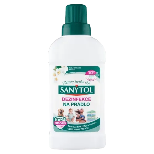 SANYTOL dezinfekce na prádlo 500ml Bílé květy