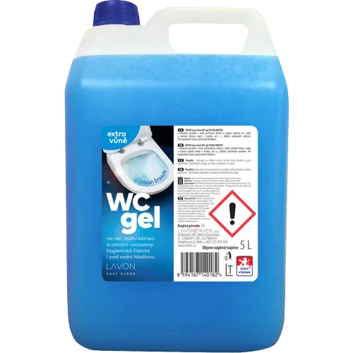 LAVON WC čistič gel 5l Ocean breeze