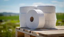 Toaletní papír Jumbo 240, 2vr recykl 65% bělost (6ks)
