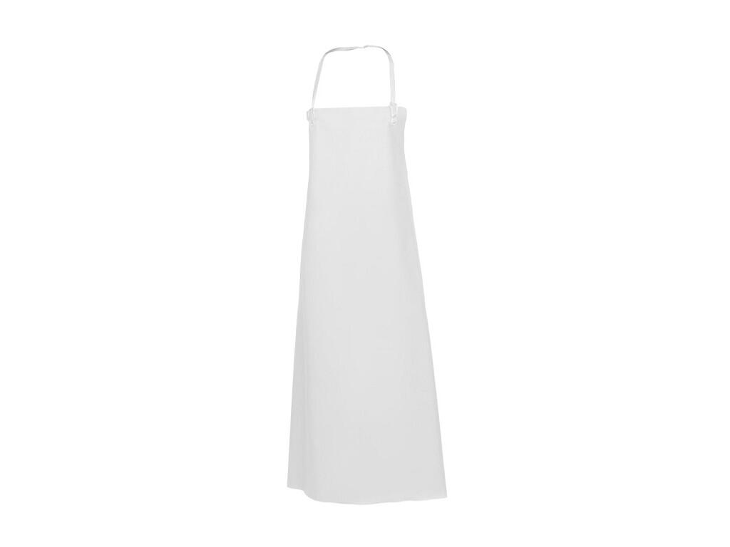 Zástěra Ansell PVC-45W, kyselin., bílá