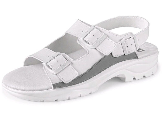 Obuv pracovní sandál CXS WHITE PAOLA, s páskem, bílý