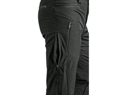 Kalhoty CXS AKRON pánské softshell černé