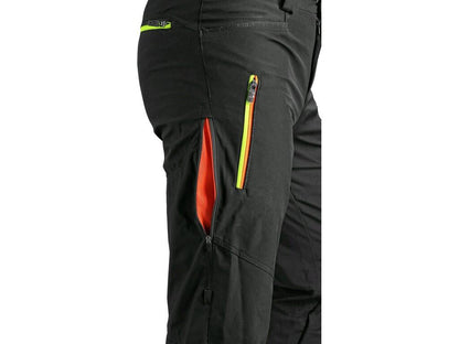 Kalhoty CXS AKRON pánské softshell černé