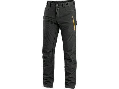 Kalhoty CXS AKRON pánské softshell černé