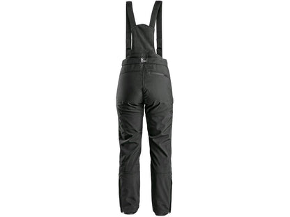 Kalhoty CXS TRENTON, zimní softshell, dámské, černé