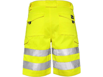 Kraťasy CXS NORWICH, výstražné, pánské, žluté