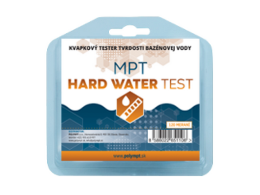 Kapkový tester tvrdosti vody - 120 testů