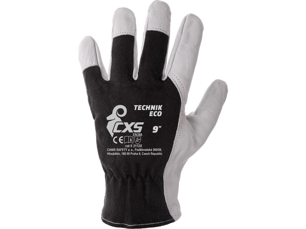 Rukavice CXS TECHNIK ECO, kombinované