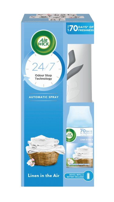 Airwick FreshMatic 250ml Prádlo ve vánku KOMPLET