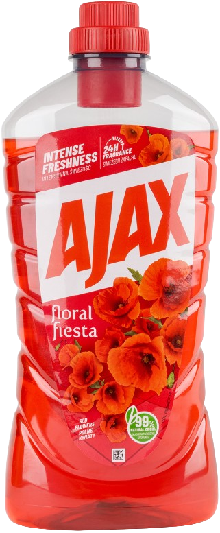 AJAX Floral fiesta 1l Red flowers, červený univerzální prostředek