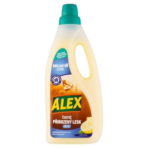 ALEX čistič extra lesk 2v1 dřevo 750ml Magic wood