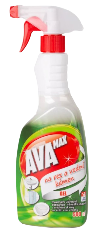 AVA MAX universal 500ml na rez a vodní kámen gel MR