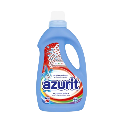 AZURIT speciální tekutý prací prostředek na barevné prádlo 25PD/1l