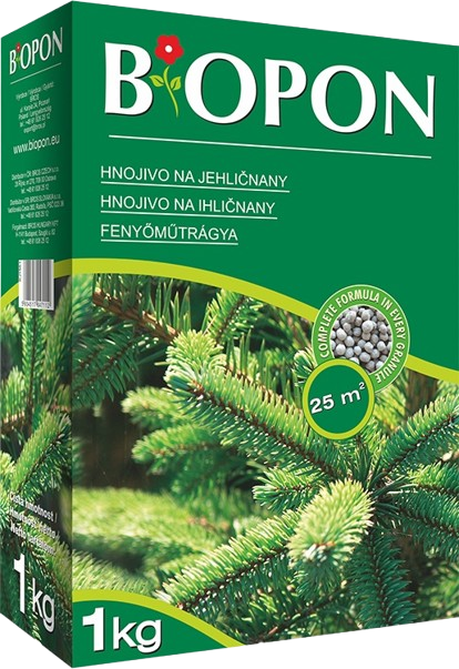 Biopon granulované hnojivo jehličnany 1kg