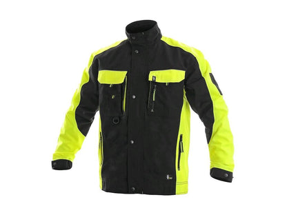 Blůza CXS SIRIUS BRIGHTON 170-176cm černo-žlutá