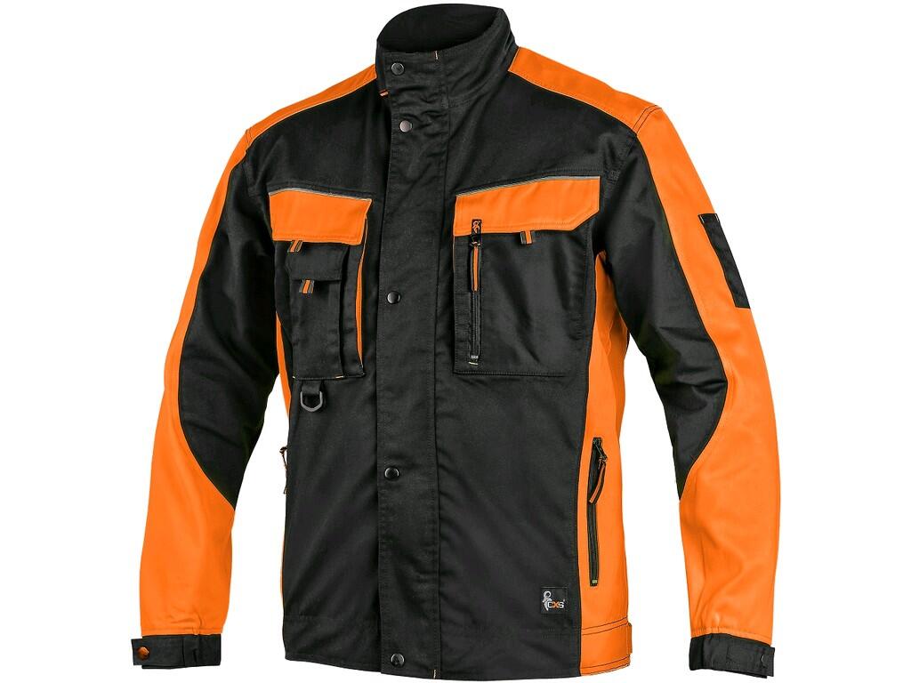 Blůza CXS SIRIUS BRIGHTON černo-oranžová