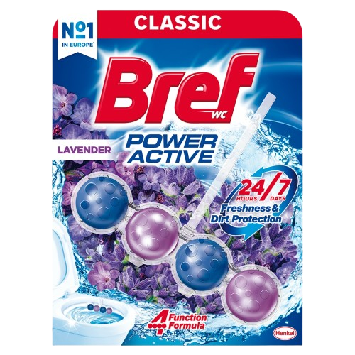 Bref WC CLASSIC power aktiv 50g Lavender závěs
