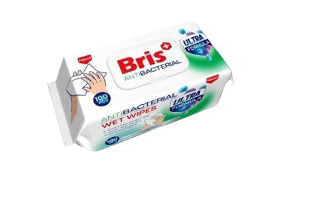 Bris vlhčené hygienické ubrousky 100ks
