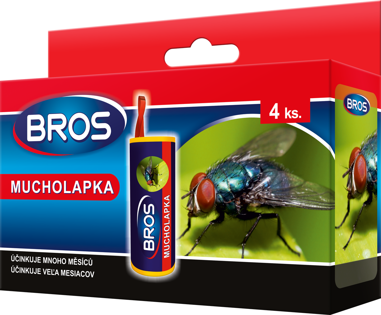 BROS Mucholapka 4ks