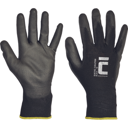 BUNTING EVO BLACK rukavice blistr -