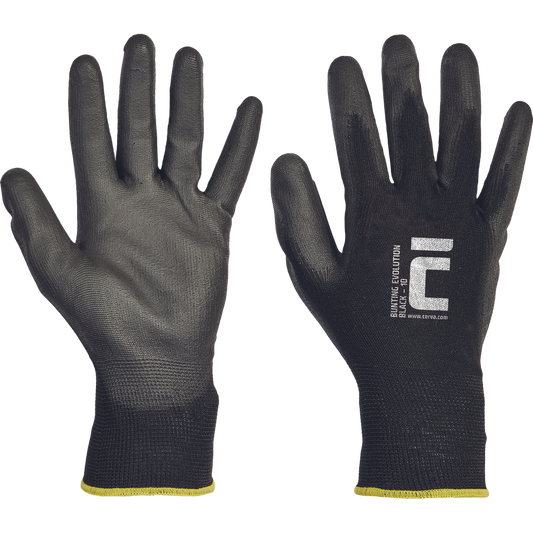 BUNTING EVO BLACK rukavice blistr -