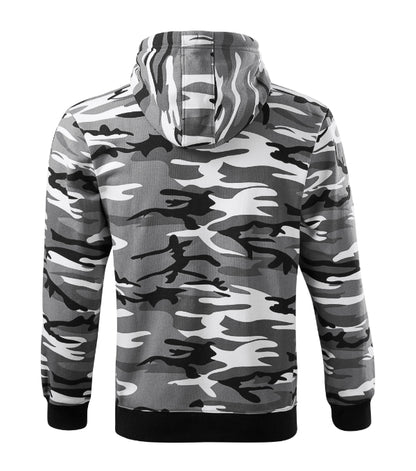 Mikina pánská Camo Zipper C19