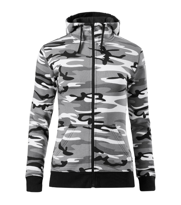 Mikina dámská Camo Zipper C20