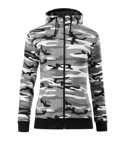 Mikina dámská Camo Zipper C20