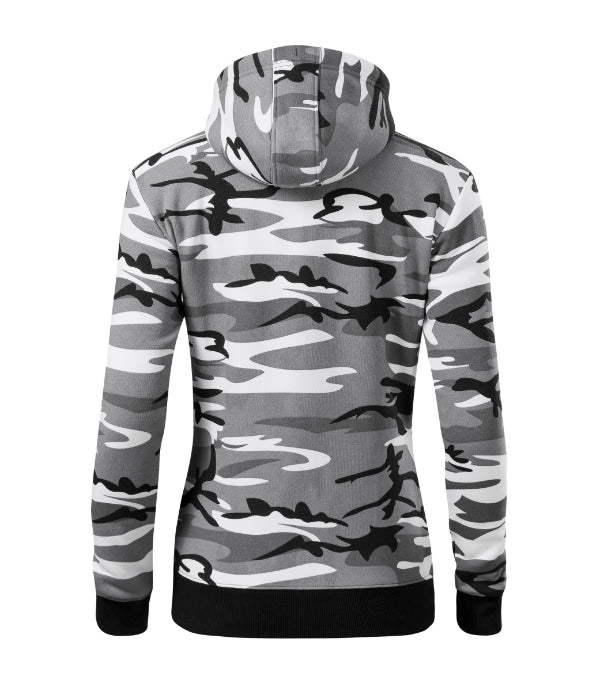 Mikina dámská Camo Zipper C20