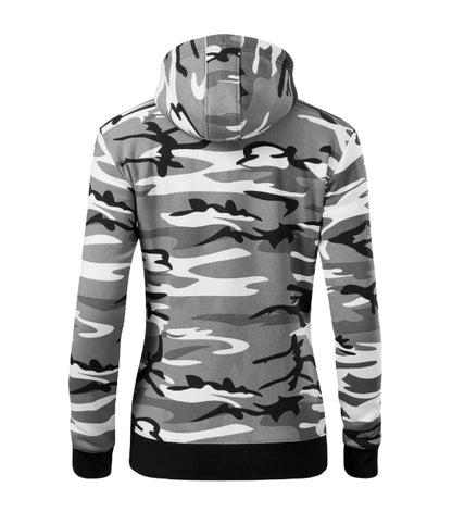 Mikina dámská Camo Zipper C20