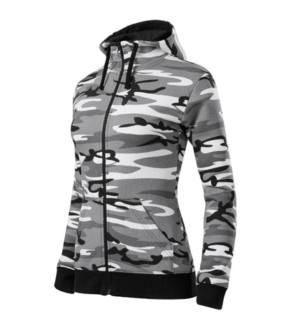Mikina dámská Camo Zipper C20