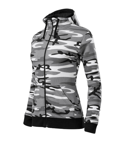 Mikina dámská Camo Zipper C20