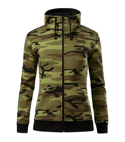Mikina dámská Camo Zipper C20