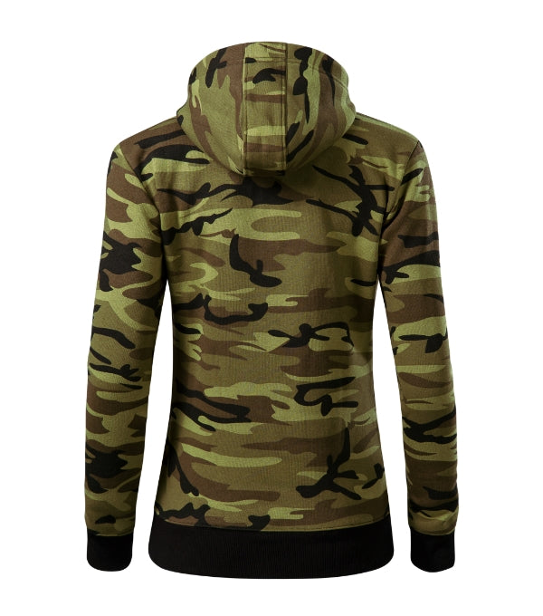 Mikina dámská Camo Zipper C20