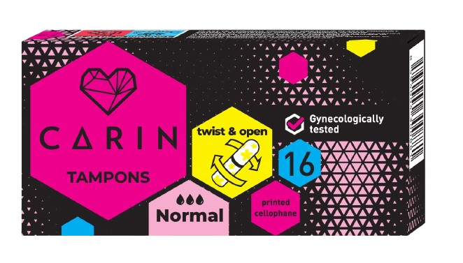 Carin tampony Normal 16ks