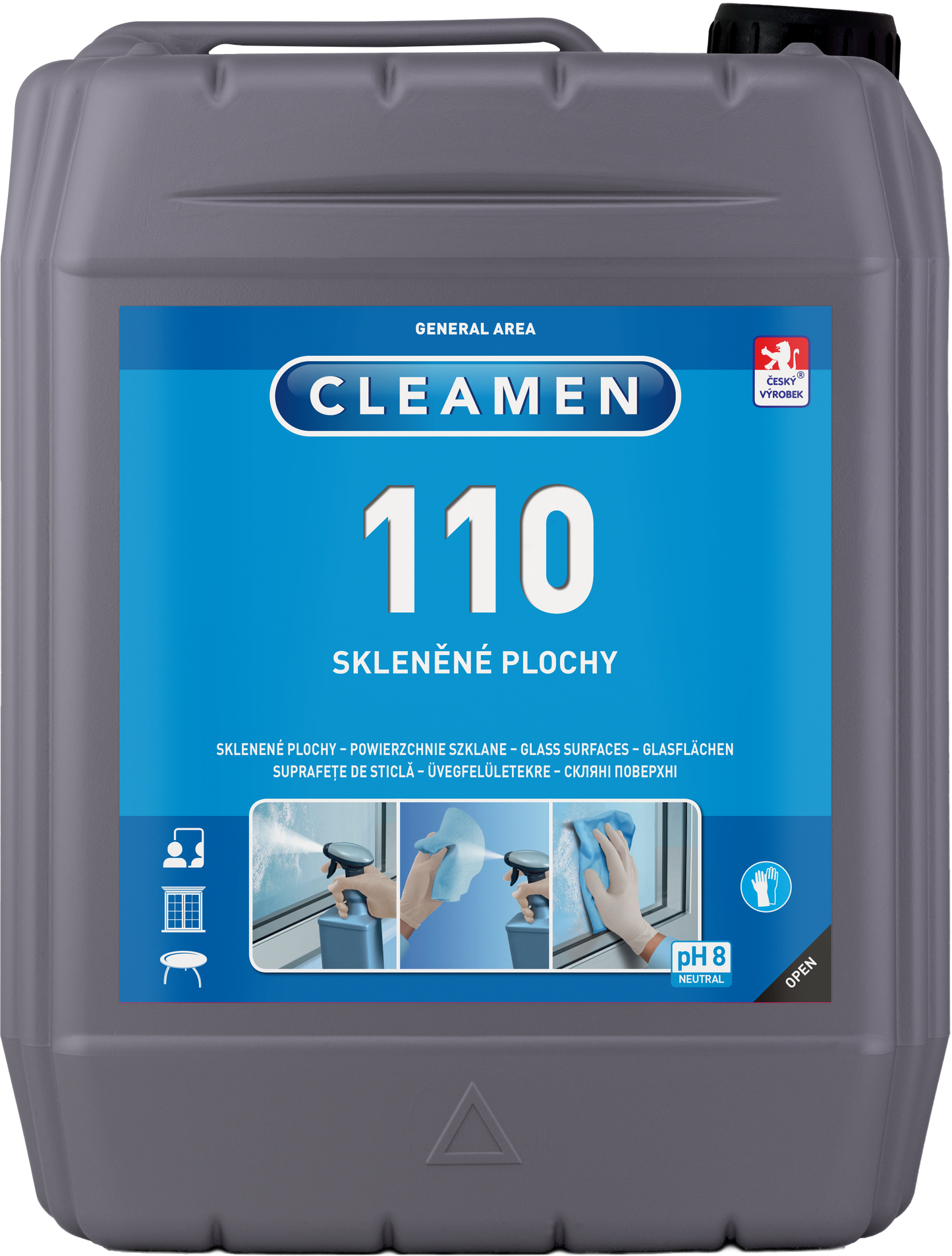 CLEAMEN 110 na skleněné plochy 5l