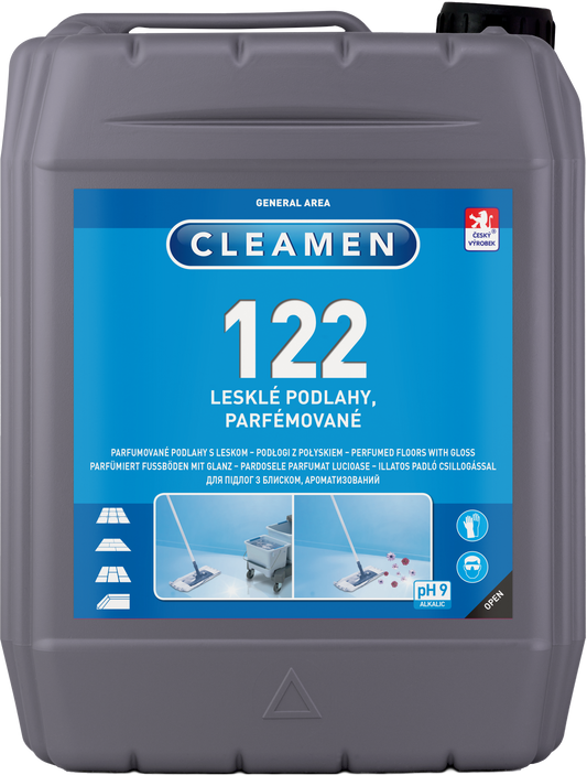 CLEAMEN 122 na podlahy s leskem 5l