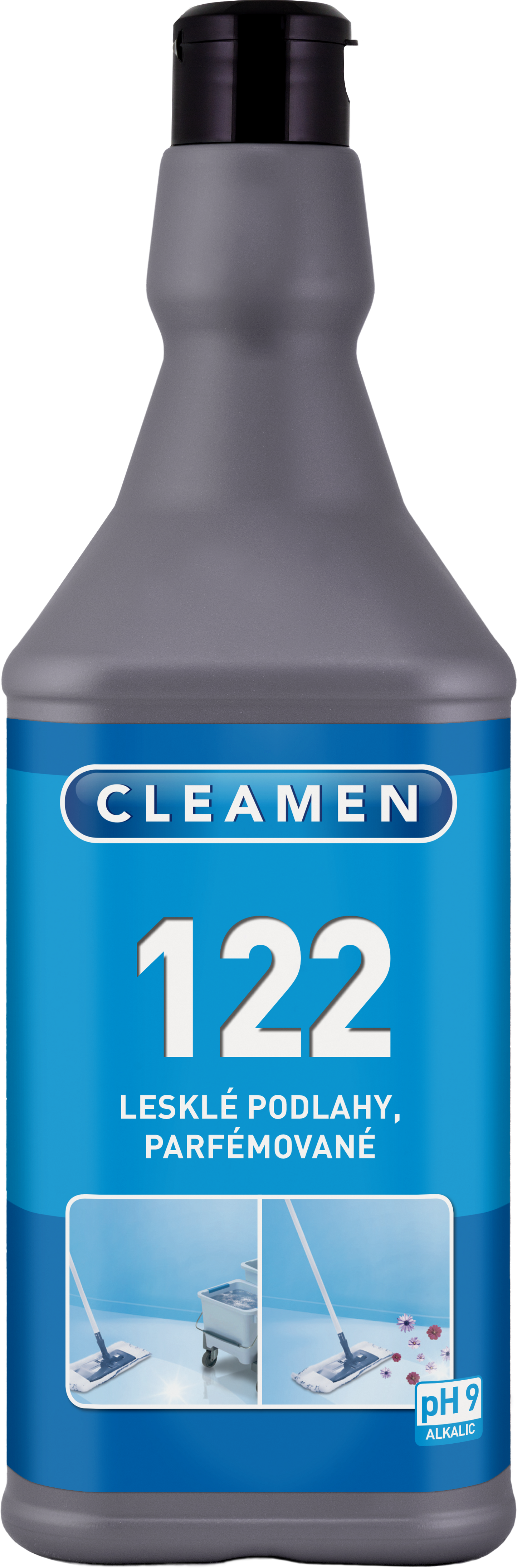 CLEAMEN 122 podlahy s leskem 1l
