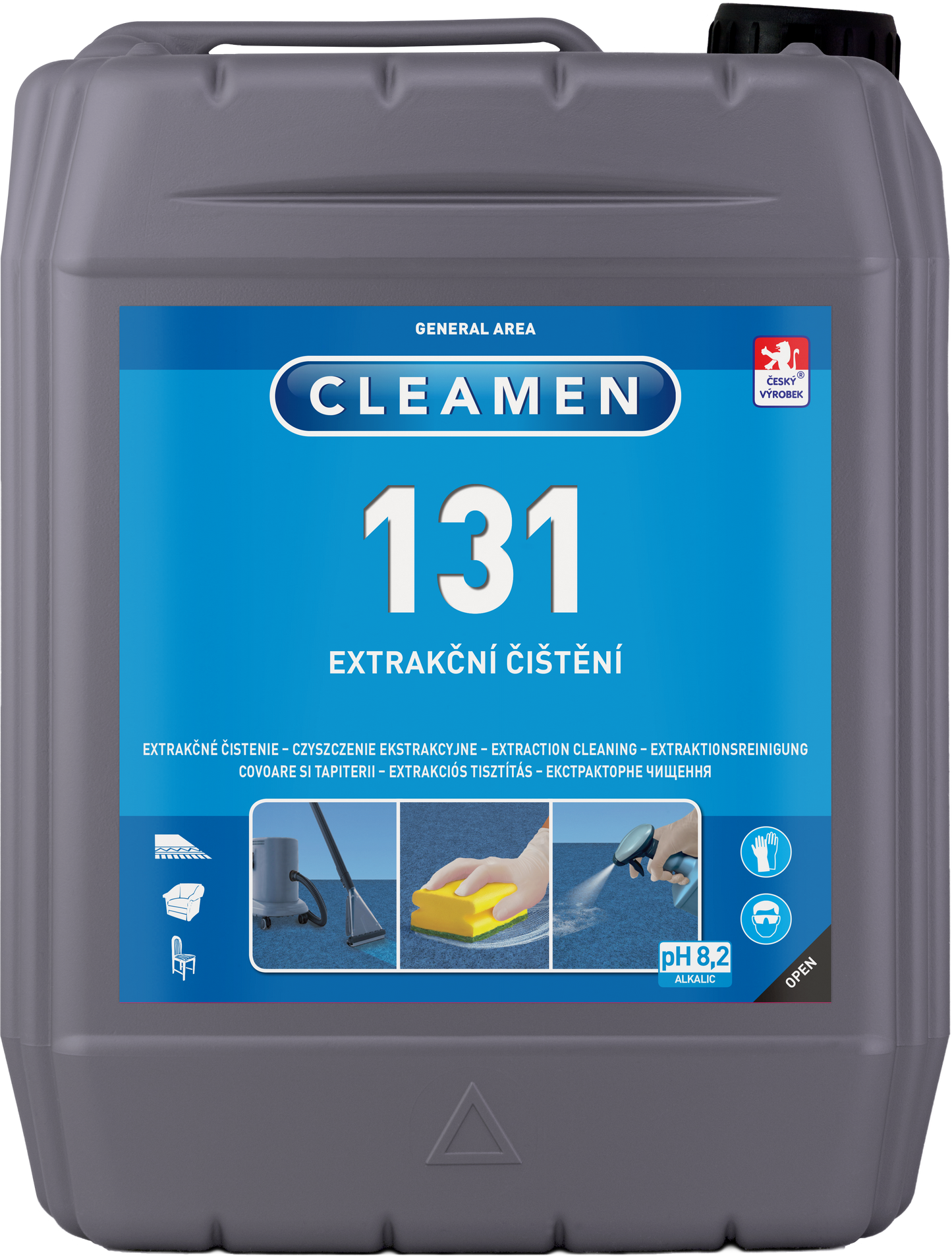 CLEAMEN 131 na koberce extraktor 5l
