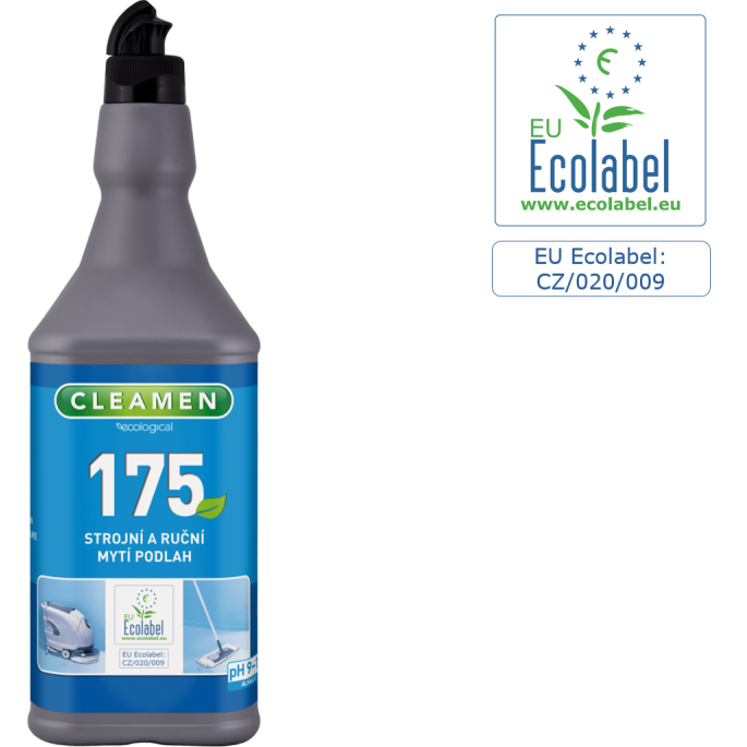 CLEAMEN 175 Strojní a ruční mytí podlah 1l ECO