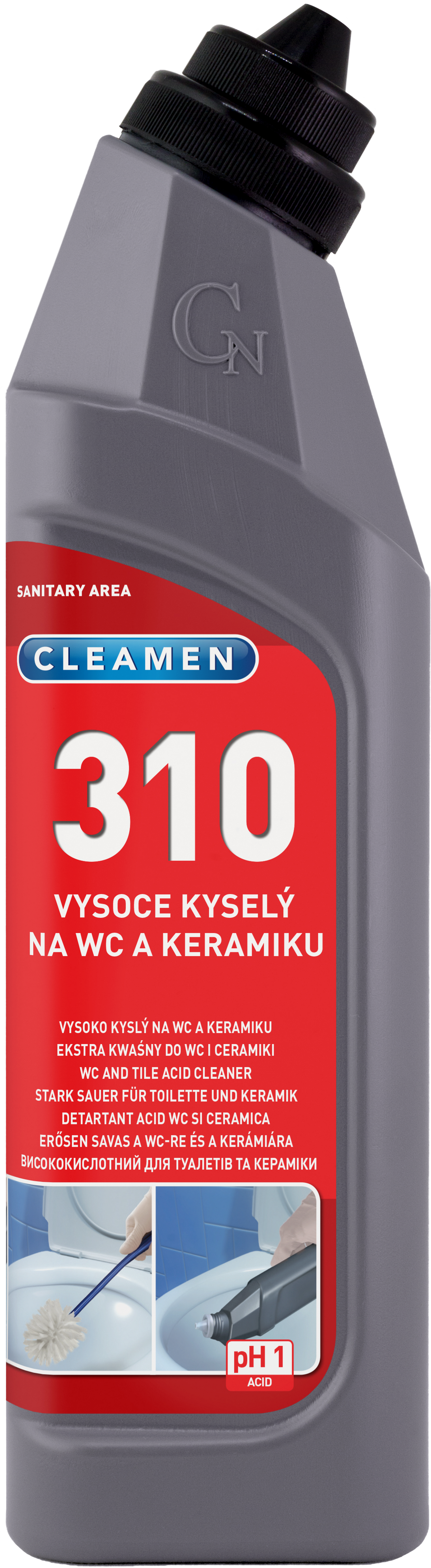 CLEAMEN 310 gelový čistič WC a keramiky 750ml