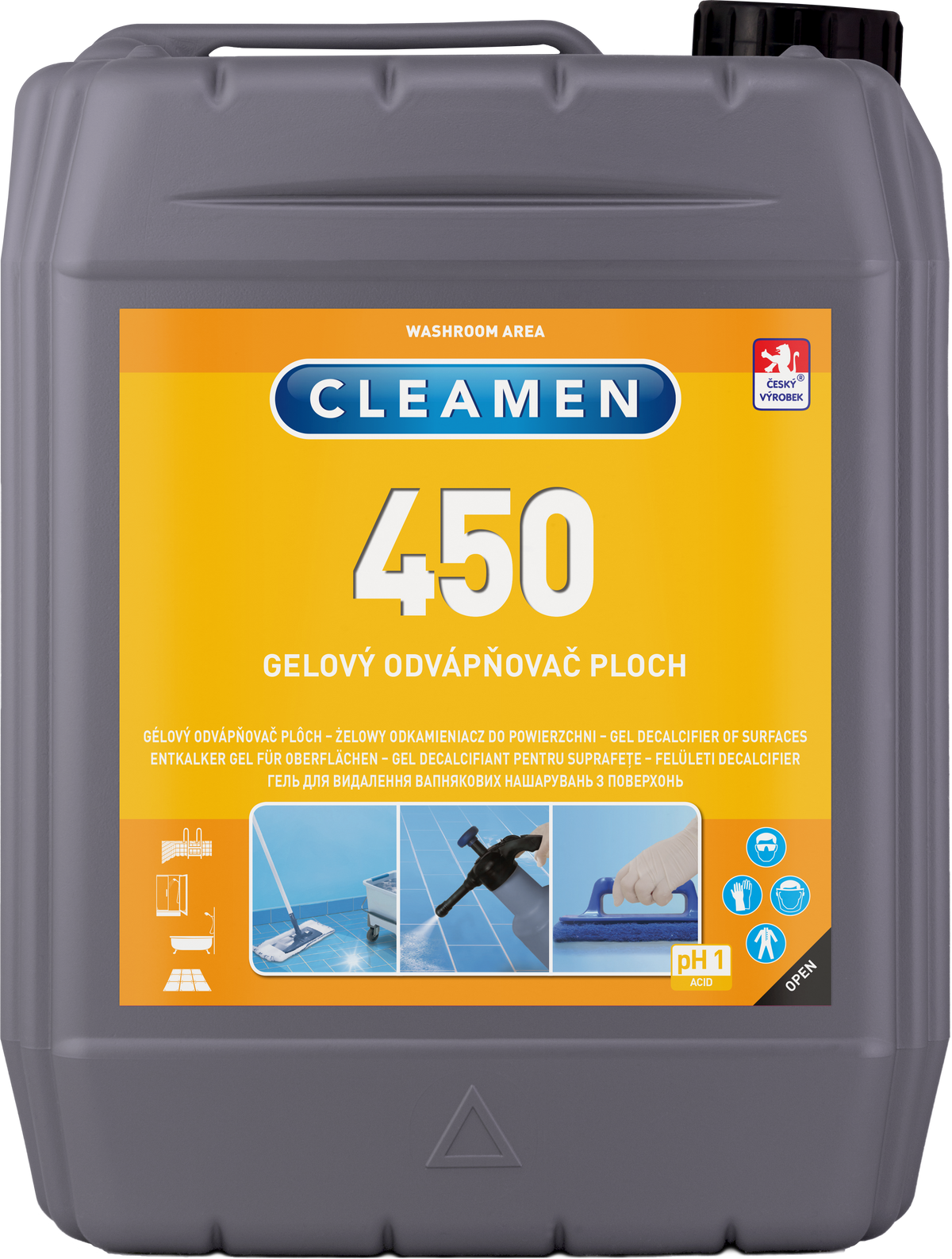 CLEAMEN 450 odvápňovač ploch 5l