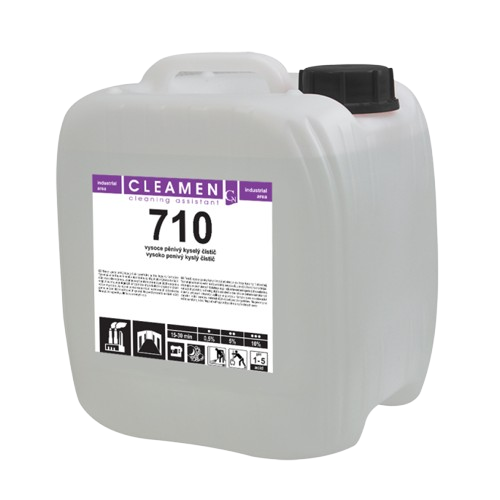 CLEAMEN 710, 12kg vysoce pěnivý kyselý čistič