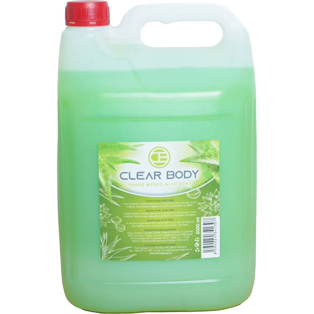 Clear Body tekuté mýdlo 5l Aloe Vera