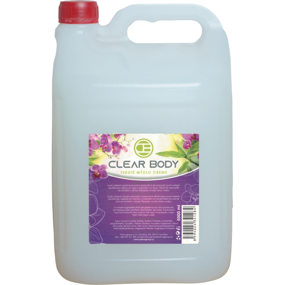 Clear Body tekuté mýdlo 5l hydratační