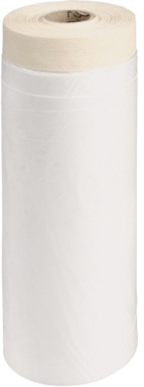 CQ fólie s papírovou páskou 140cm x 33m