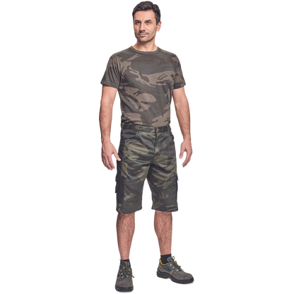 CRAMBE šortky camouflage